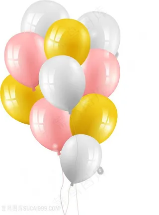 精美质感气球图片