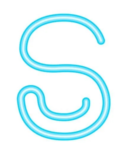 字母S PNG免抠(1103x1346)