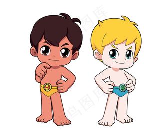 海尔兄弟IP形象矢量文件