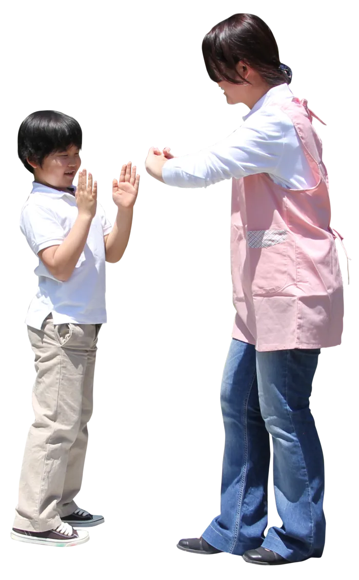 亚裔儿童人物免扣素材