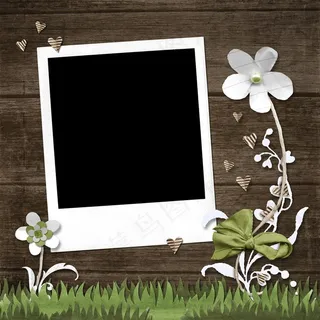 时尚写真相框画框设计高清图片