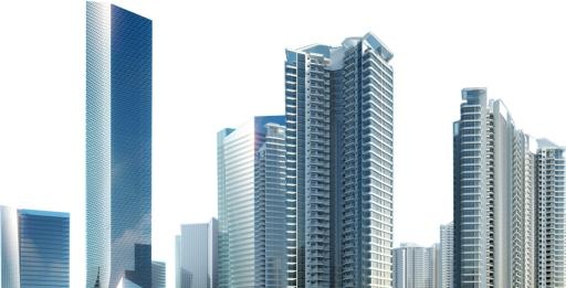 城市 PNG 图像免抠(1642x840)