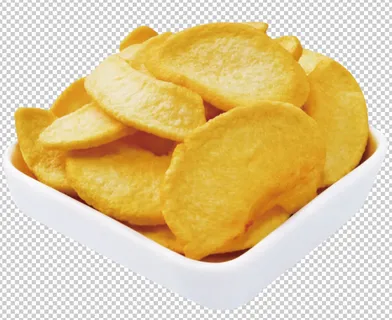 黄桃脆片免扣素材