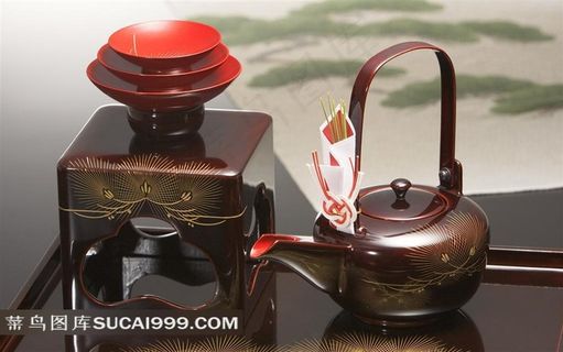 静物茶杯茶壶生活用品图片