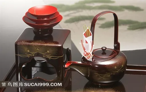 静物茶杯茶壶生活用品图片