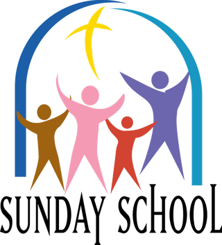 校园周末卡通简笔画