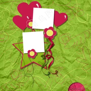 花边相框背景图片下载