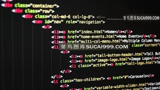 电脑屏幕上显示的代码高清图片