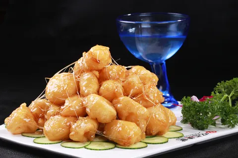 拔丝时令水果 (2)