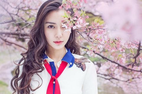 摄影图片人物美女模特照片