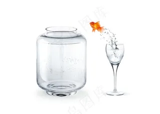 鱼缸的鱼高清素材