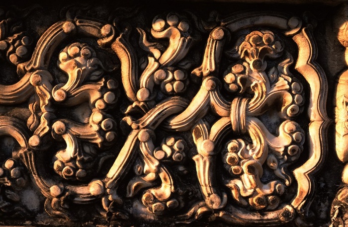 建筑石雕风景图片