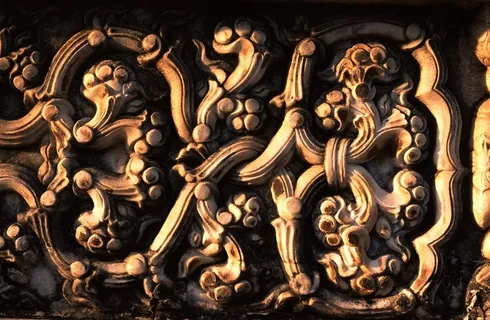 建筑石雕风景图片