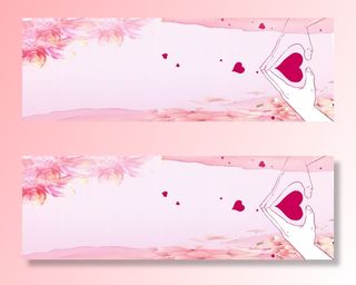 红色公益爱心慈善活动宣传海报展板背景图片PSD分层设计素材模板