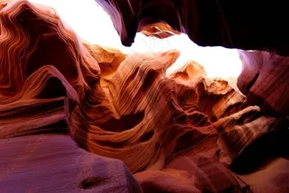 美国亚利桑那州羚羊峡谷风景图片