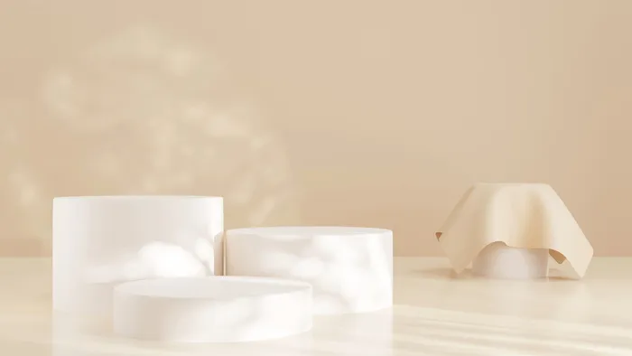 电商产品3D立体背景图主图场景 