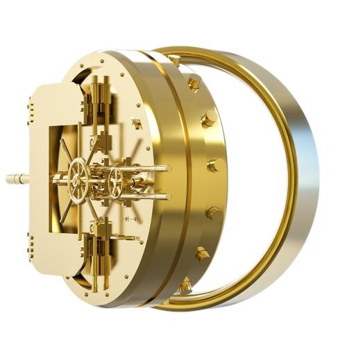 银行金库 PNG免抠(500x500)