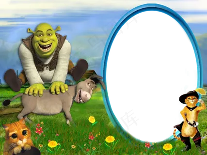 卡通相框素材图片下载