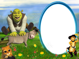 卡通相框素材图片下载