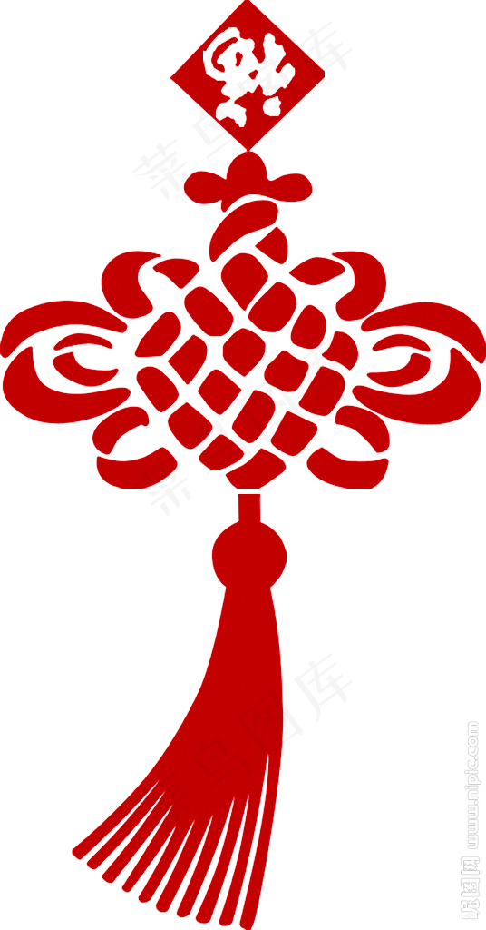 中国结免扣素材