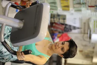 欧美成熟女人健身图片