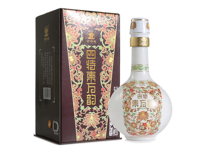 超市商品清晰大图免抠实物摄影png格式图片透明底白酒四特酒(5)