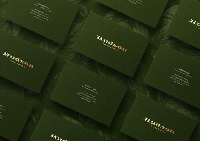 名片样机设计素材