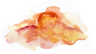 唯美淡雅水彩墨迹 免抠