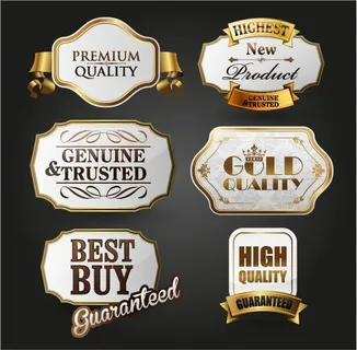 免抠豪华标签标