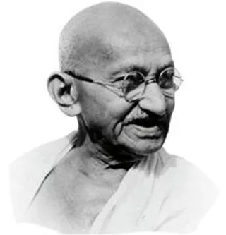 圣雄甘地 PNG免抠