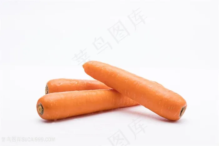新鲜的素食胡萝卜