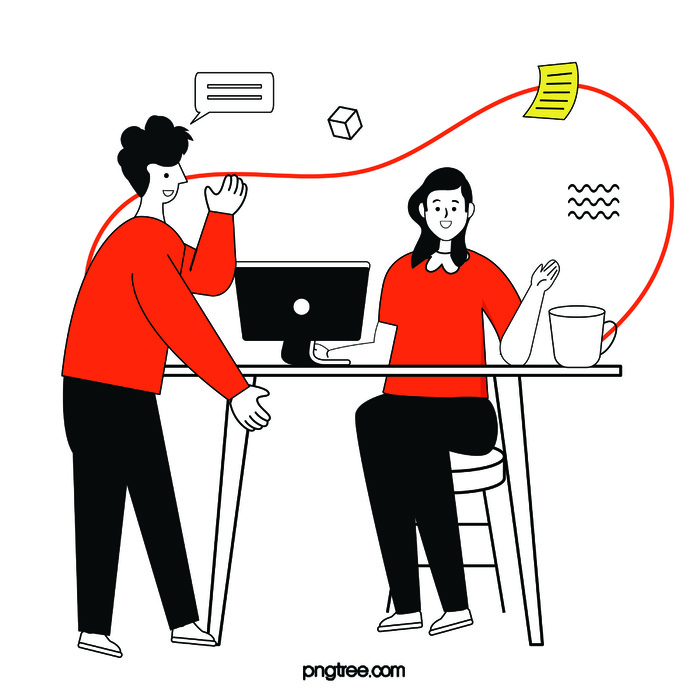 扁平化人物场景办公互联网等距ai矢量设计网页海报UI素材插画