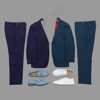 商务套装搭配图片