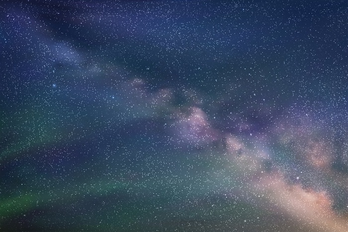 夜空下的星星背景
