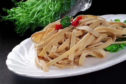 豆制品鲜豆腐丝火锅配菜美食设计素材