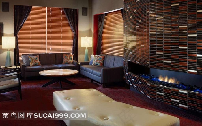 时尚休闲家居效果图素材