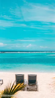 沙滩上休息的椅子图片 沙滩上休息的椅子图片