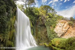 高清瀑布风景图片