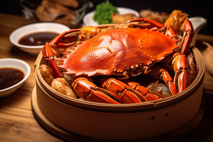 螃蟹秋季美食摄影图(4032x2688)