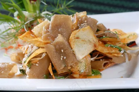 大同土豆片烤姥姥中华美食摄影图 大同土豆片烤姥姥中华美食摄影图