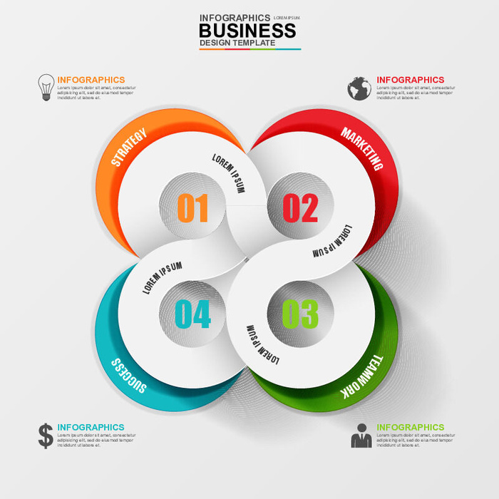 ppt素材3d数据图表模板可视化图形统计标签矢量图标模型ai源文件