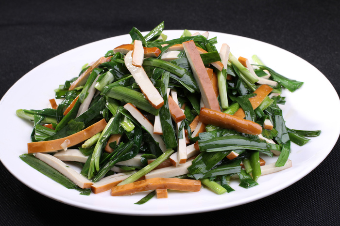 R01123韭菜炒豆干
