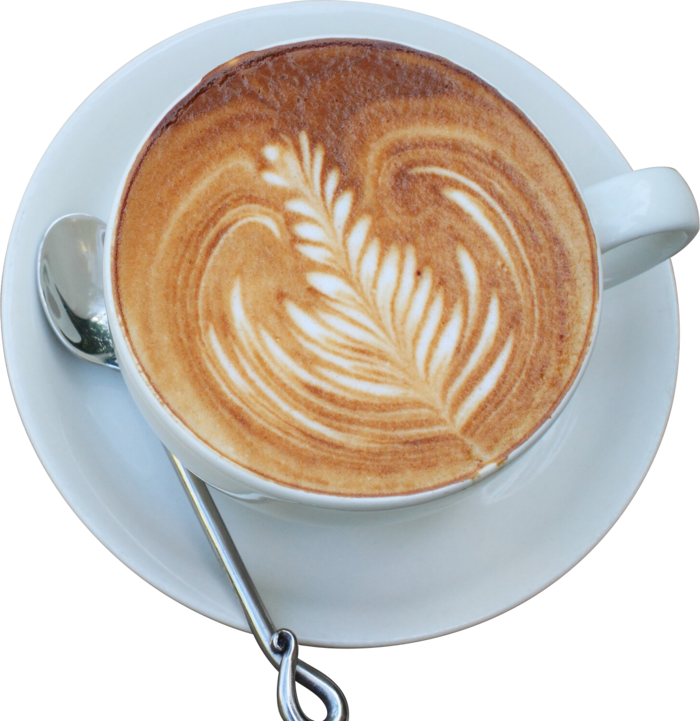 免抠卡布奇诺咖啡 杯子