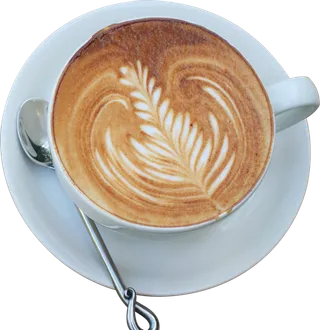 免抠卡布奇诺咖啡 杯子