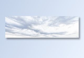 天空中好多的云