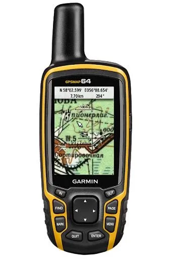 PNG Garmin GPSmap 64 导航仪免抠(341x512)