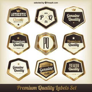 免抠光泽优质标签