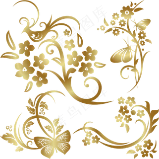古典花纹素材图片下载