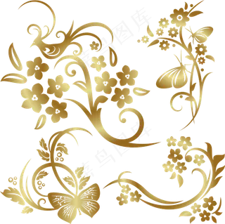 古典花纹素材图片下载