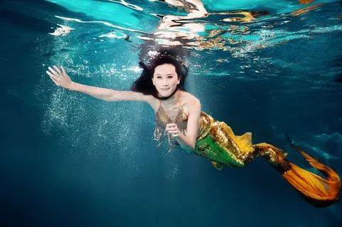恋人水下婚纱写真 恋人水下婚纱写真
